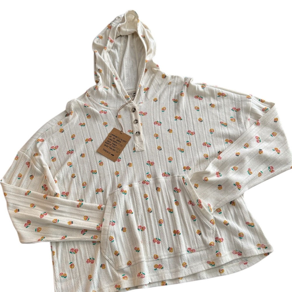 NWT Toad&Co Cropped Hoodie